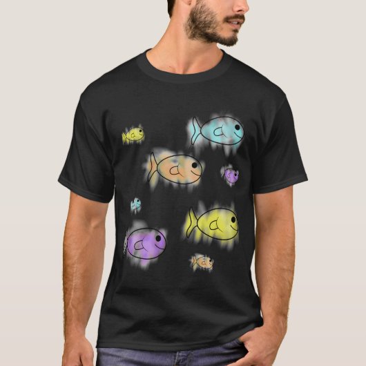 Kleurrijke Vissen T-shirt (Voorkant)