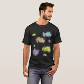 Kleurrijke Vissen T-shirt (Voorkant volledig)