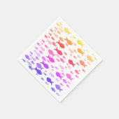 Kleurrijke Vissen Zee Zomersfeerservetten Servet (Hoek)