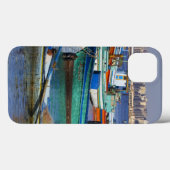 Kleurrijke vissersboten in de haven van Case-Mate iPhone case (Achterkant (horizontaal))