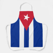 Kleurrijke vlag van Cuba Schort (Voorkant)