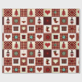 kleurrijke vlek cadeaupapier (Vlak)