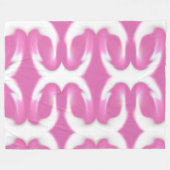 Kleurrijke Vlek Fleece Deken (Voorkant (Horizontaal))