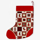 kleurrijke vlek kleine kerstsok (Achterkant)