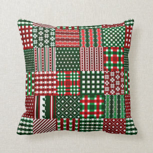 kleurrijke vlek kussen