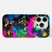 Kleurrijke vlek vlek kunst Case-Mate iPhone case (Achterkant (horizontaal))