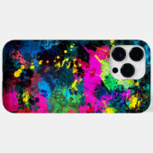 Kleurrijke vlek vlek kunst Case-Mate iPhone case (Achterkant (horizontaal))