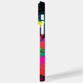 Kleurrijke vlek vlek kunst Case-Mate iPhone case (Achterkant / Links)