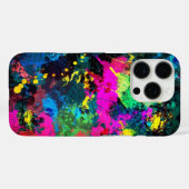 Kleurrijke vlek vlek kunst Case-Mate iPhone case (Achterkant (horizontaal))