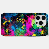 Kleurrijke vlek vlek kunst Case-Mate iPhone case (Achterkant (horizontaal))