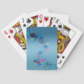 Kleurrijke Vlekken Pokerkaarten (Achterkant)
