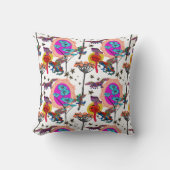 Kleurrijke vliegende kikkers kussen (Voorkant)