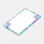 Kleurrijke Vliegende Vlinder Post-it® notes (Schuin)