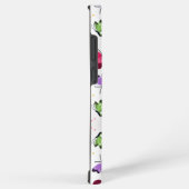 Kleurrijke vliegende vlinder samsung galaxy hoesje (Rechterkant)