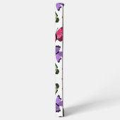 Kleurrijke vliegende vlinder samsung galaxy hoesje (Linkerkant)