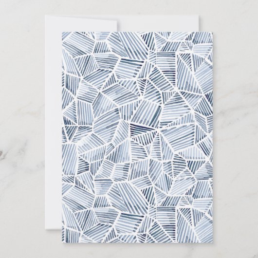 Kleurrijke vlieger & Blue Sky Waterverf Verjaardag Kaart (Achterkant)