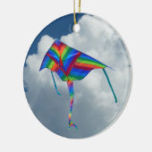 Kleurrijke Vlieger in de Lucht Ornament (Links)