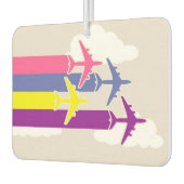 Kleurrijke vliegtuigen luchtverfrisser (Links)