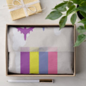 Kleurrijke vliegtuigen tissuepapier (Geschenk)