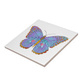 Kleurrijke Vlinder Art Keramische Tegel Tegeltje (Zijkant)