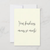 kleurrijke vlinder bedankkaart (Achterkant)