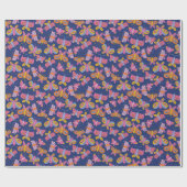 kleurrijke vlinder cadeaupapier (Vlak)