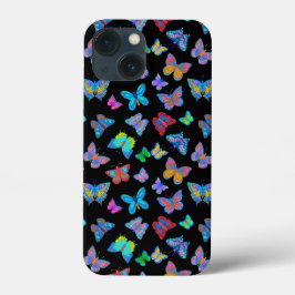 kleurrijke vlinder Case-Mate iPhone case