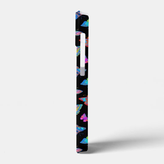 kleurrijke vlinder Case-Mate iPhone case (Achterkant / Links)