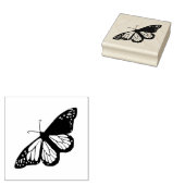 Kleurrijke vlinder clipart rubberstempel (Gestempeld)