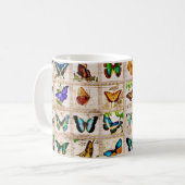 Kleurrijke Vlinder Collectie Mok (Voorkant links)