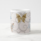 Kleurrijke vlinder grote koffiekop (Voorkant)