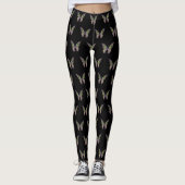 Kleurrijke vlinder Leggings (Voorkant)