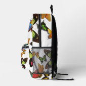 Kleurrijke Vlinder Patroon All over print rugzak (Rechts)