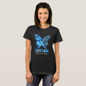 Kleurrijke Vlinder Puzzel T-shirt (Voorkant volledig)