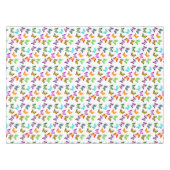 Kleurrijke vlinder tafelkleed (Voorkant (Horizontaal))