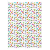 Kleurrijke vlinder tafelkleed (Voorkant)