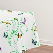 Kleurrijke vlinder tafelkleed (Voorbeeld)
