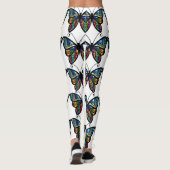 Kleurrijke Vlinder Thunder_Cove Leggings (Achterkant)