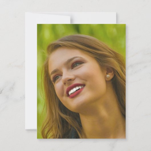 Kleurrijke vlinderboom | Foto Begrafenis Dank u Bedankkaart (Achterkant)