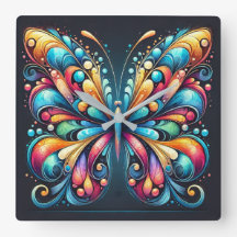 Kleurrijke vlinderkunst | Levendig, op Natuur geïn