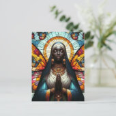 kleurrijke vlindernon briefkaart (Staand voorkant)