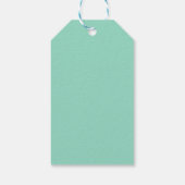 Kleurrijke Vlinderprint Cadeaulabel (Achterkant)