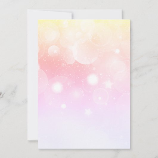 Kleurrijke vlinderregenboog 16 jaar kaart (Achterkant)