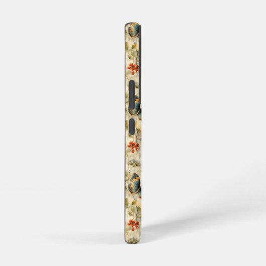 Kleurrijke  Vlinders en Bloemen (11) Samsung Galaxy Hoesje (Rechterkant)