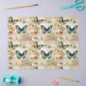 Kleurrijke Vlinders en Bloemen (11) Tissuepapier (Craft)