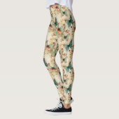 Kleurrijke  Vlinders en Bloemen (3) Leggings (Links)
