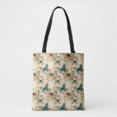 Kleurrijke Vlinders en Bloemen (3) Tote Bag (Voorkant)