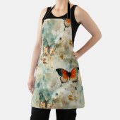 Kleurrijke Vlinders en Bloemen (4) Schort (Insitu)