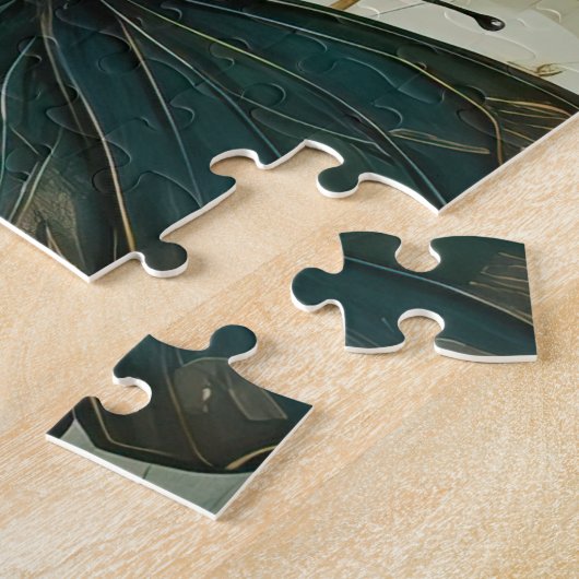 Kleurrijke  Vlinders en Bloemen (5) Legpuzzel (Zijkant)