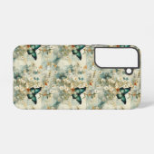 Kleurrijke Vlinders en Bloemen (6) Samsung Galaxy Hoesje (Achterkant horizontaal)